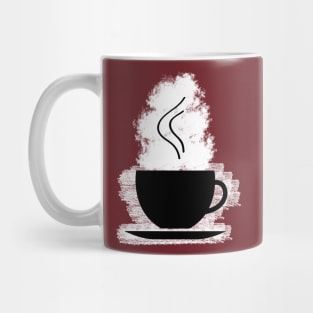 hot coffee in a warm coffee cup Mug